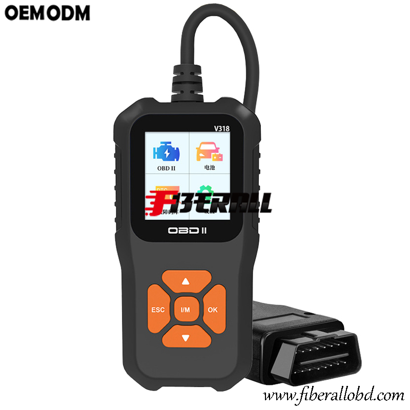 V318 Handheld Automobile OBD2 Diagnostic Scanner for Gasoline Vehicle