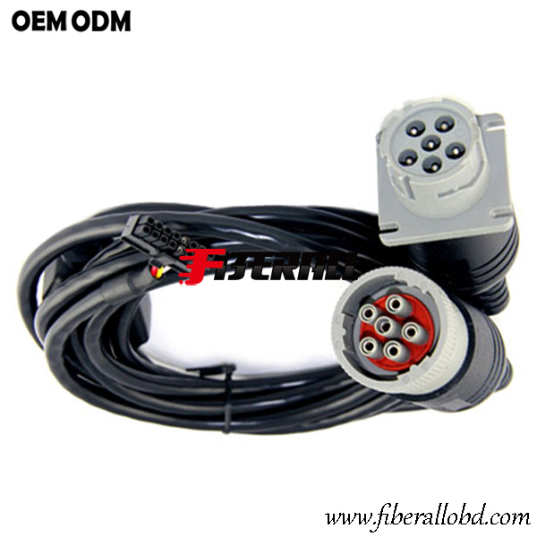 Truck Diagnostic Cable 3.0 Housing to Cummins 6P