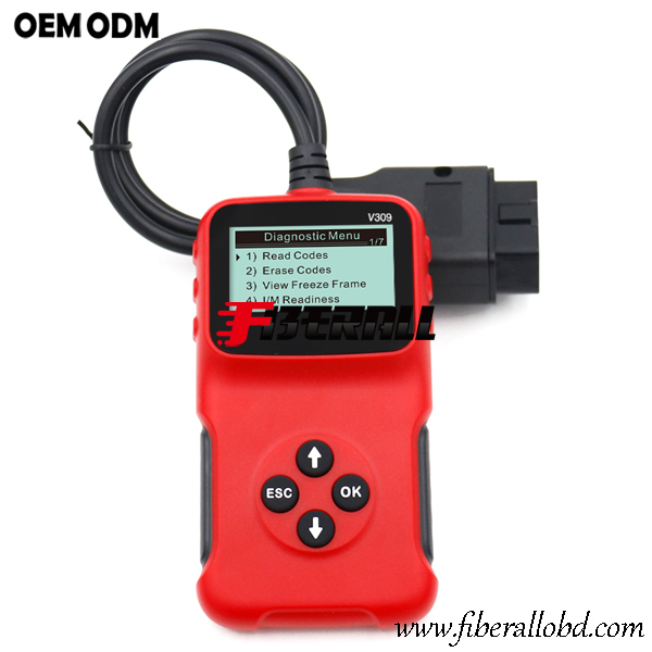 Professional Handheld EOBD OBD2 Diagnostic Tool for Cars