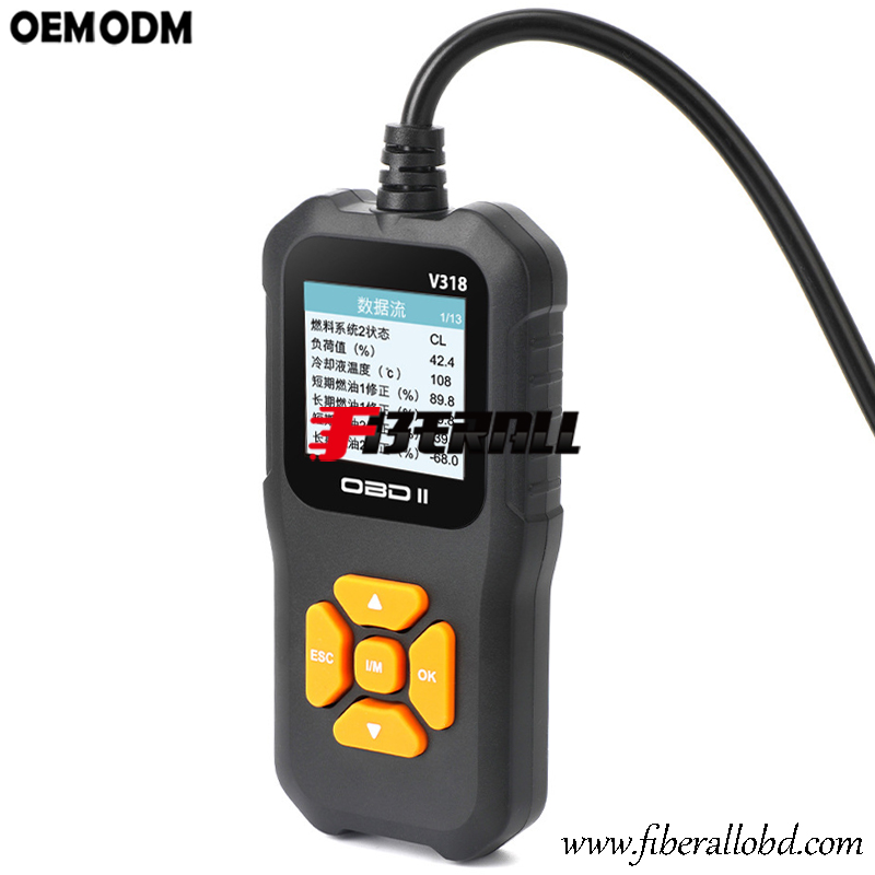 V318 Handheld Automobile OBD2 Diagnostic Scanner for Gasoline Vehicle