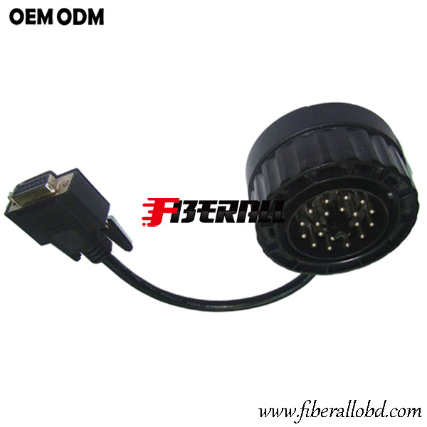 DB15 To BMW 20Pin Bent Auto Diagnostic Cable